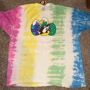 NWT Buc-ees tie-dyed Easter shirt 3X Unisex fit ￼